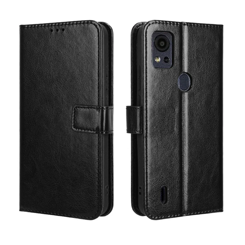 Custodia Flip Per Cricket Icon 5 Custodia A Portafoglio Custodia Magnetica In Pelle Di Lusso Per At&T Motivate 4 Custodia Per Telefono