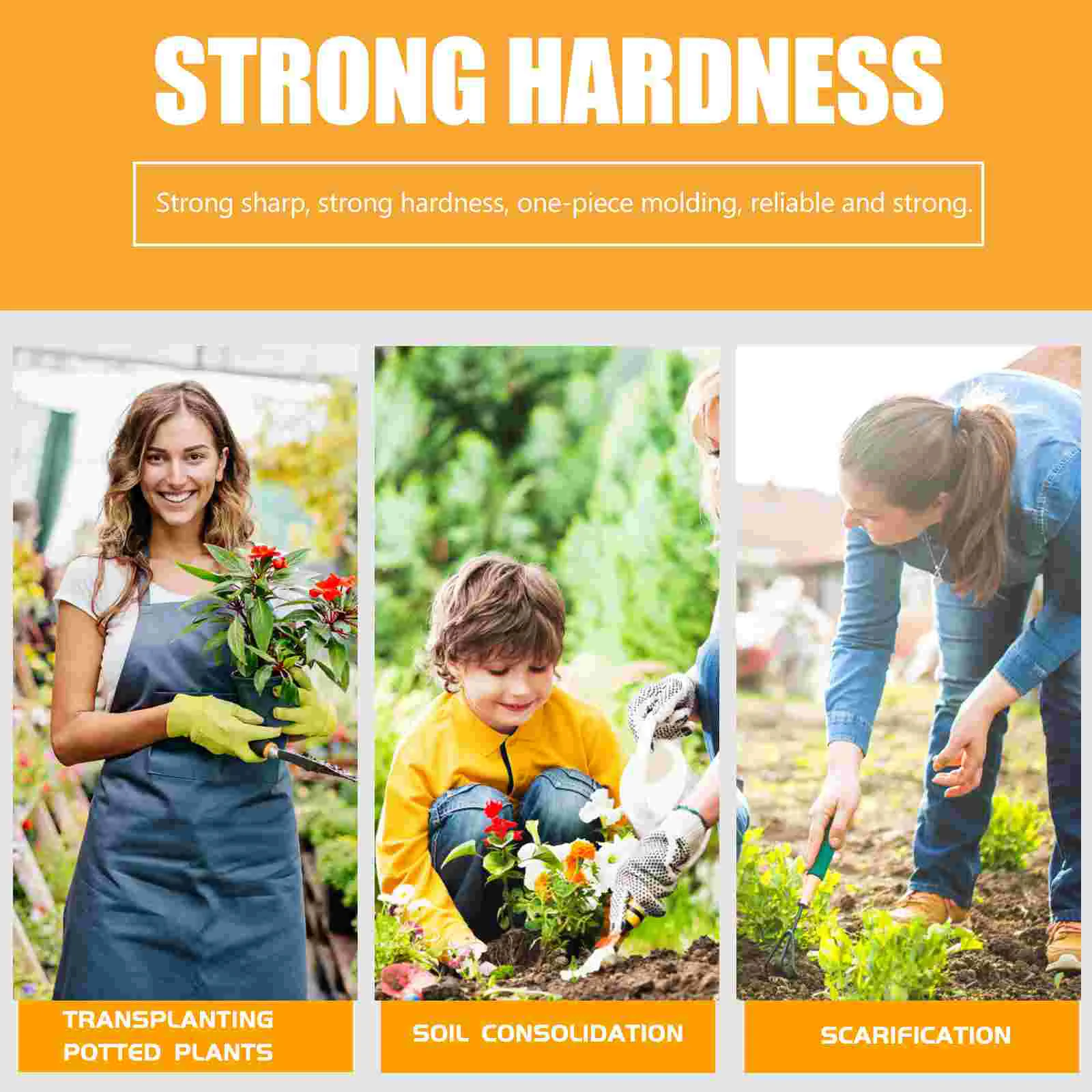 Multifunction Garden Child Trenching Stainless Steel Multi-function Shovels