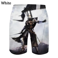 New Arrival Knights Templar 3D Printed Men Fashion Personality Summer Quick-drying Ice Shorts Ropa De Hombre Kids Beach Shorts 2
