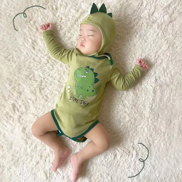 Primavera kawaii infantil bebê bodysuit meninos roupas da menina dos  desenhos animados coreano engraçado banana forma manga longa macacão  macacões - AliExpress