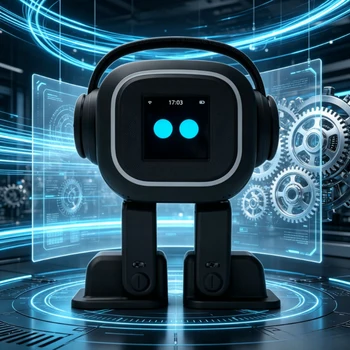 Robot Ollie, Robot Compagno Intelligente con Percezione Emotiva, Robot AI Interattivo al Tocco con Feedback sulle Emozioni per la Casa