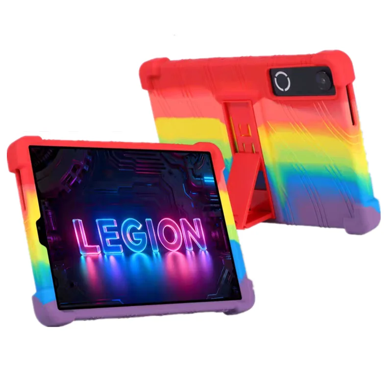 Durable Airbag Stand Silicone Tablet Case for 8.8 Devices - Enhanced Protection for Kids
