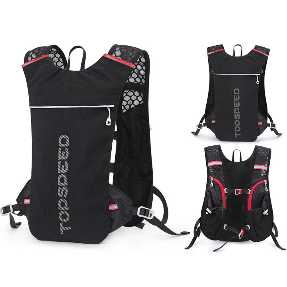 

5L Running Backpack Breathable Vest Running Bag Trail Bicycle Cycling Hydration Rucksack Men Sport Bags Riding Bike Backpack