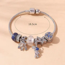Women's Multi - Element Beaded Love Bracelet - Fashion Jewelry Accessory for Everyday and Special Occasions (ZT4006)