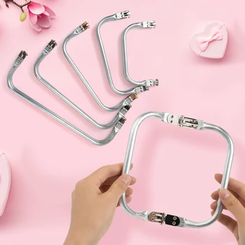 Telaio per borsa per portafoglio Telaio per borsa da medico Telaio per tubo in alluminio metallico Maniglia per borsa Accessori Parti per pochette