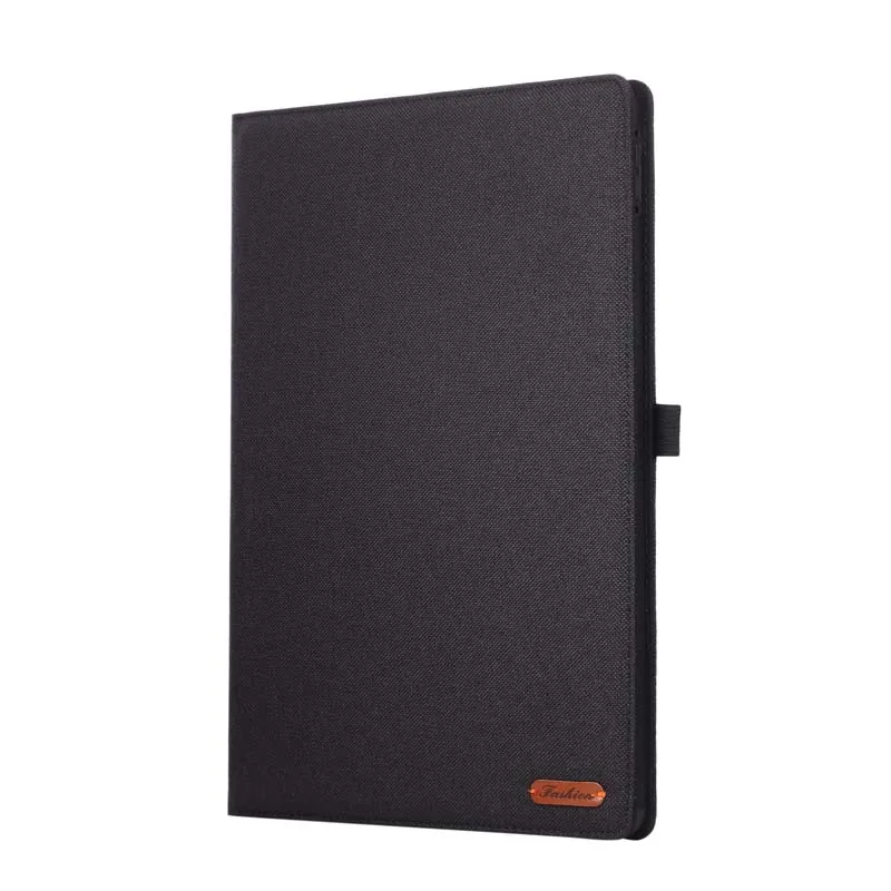 Premium Fabric Flip Case with Anti-Crack Cover and Card Slot