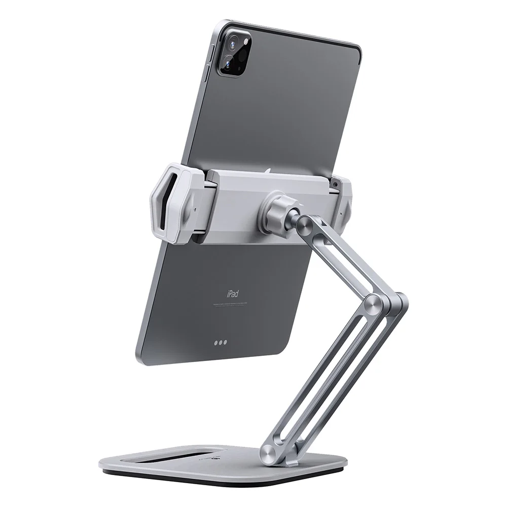 Clip type tablet holder for desk
