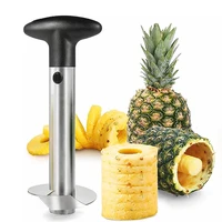 Éplucheur d'ananas en acier inoxydable, coupe-fruits, trancheuse facile, gadget de cuisine, livraison rapide, 1 pièce 5