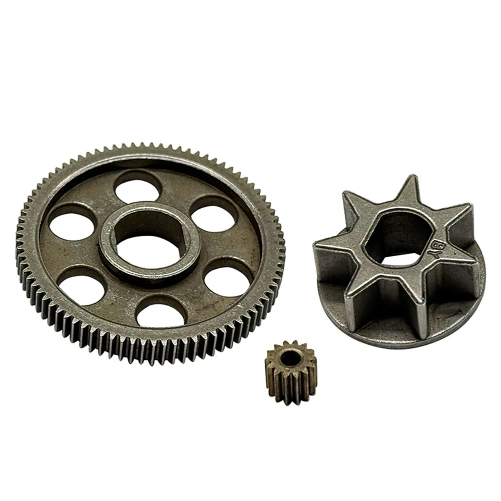 3Pcs Electric Chain Saw Gear Set For Rechargeable Logging Saw Small Lithium-ion Battery Powered Electric Chain Saw Accessories