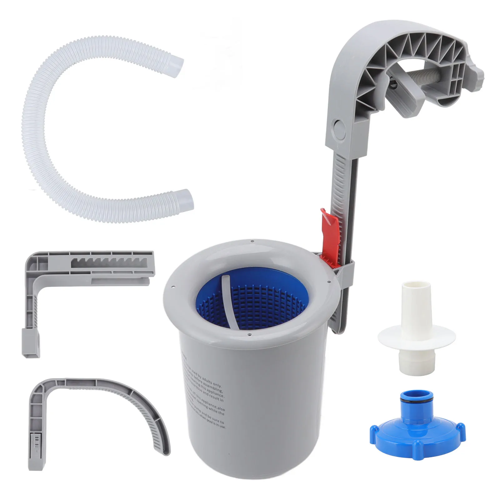 Upgrade Automatic Swimming Pool Surface Skimmer Wall Mount Cleaner for Swim Pool Care Cleaning Basket Portable Tool Above Ground pool cleaning tool swimming pool cleaning kit leaf skimmer