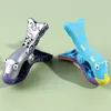 1PCS Plastic Animal Fish, Crocodile Slippers Towel Wind Clips Sun Lounger Beach Sunbed Cute Pegs Pool Towel Clips Clothespin 1