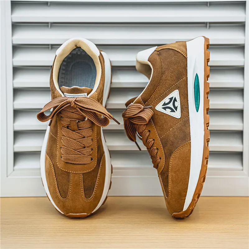 حذاء رياضي جلد طبيعي رجالي