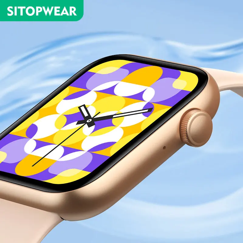 

SitopWear Smart Watch 2.01 inch Large Display 100 Workout Modes Smartwatch Heart Rate Blood Oxygen Monitoring for Men Women