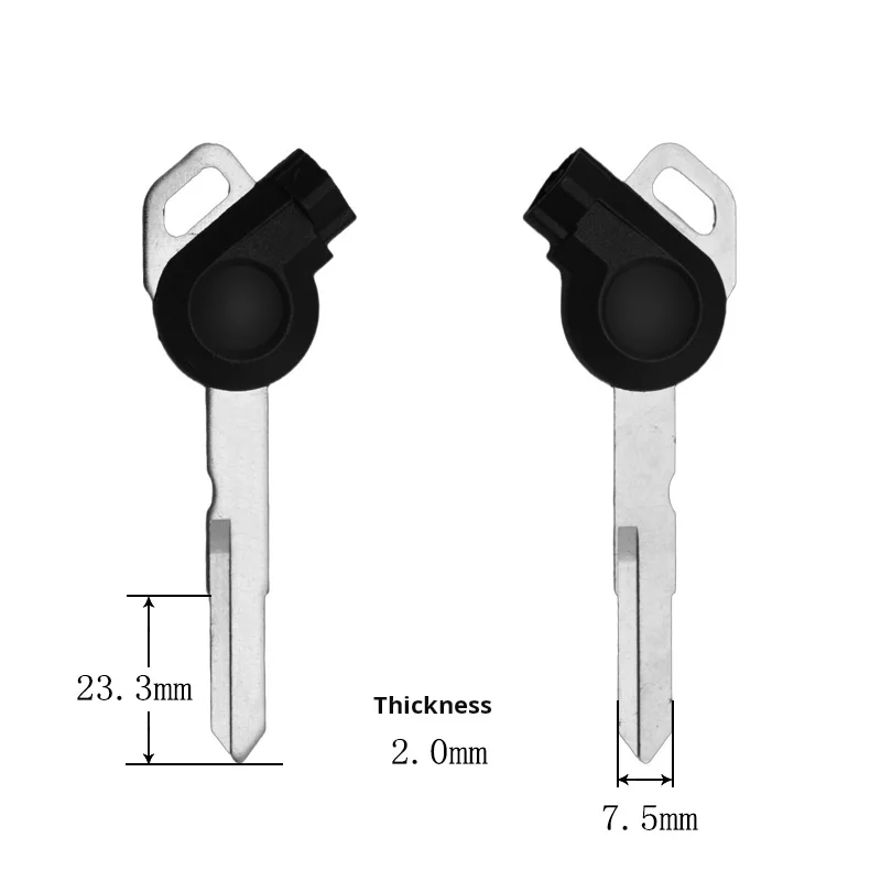 Yamaha motorcycle key For Yamaha 4th generation Jinzhan 125 3rd generation LH125T-C Aurora Eagle motorcycle key embryo