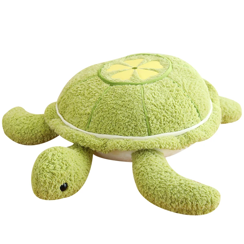 2023 Nice  Lucky Turtle Plush Toys Lovely Animal Stuffed Doll Soft Tortoise Pillow Cushion For Children Girls Birthday Gifts