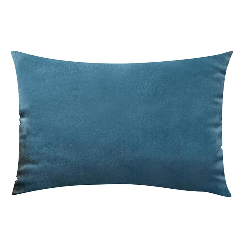 Luxurious Soft Velvet Plaid Cushion Covers for Living Room Decor - 30x50 cm