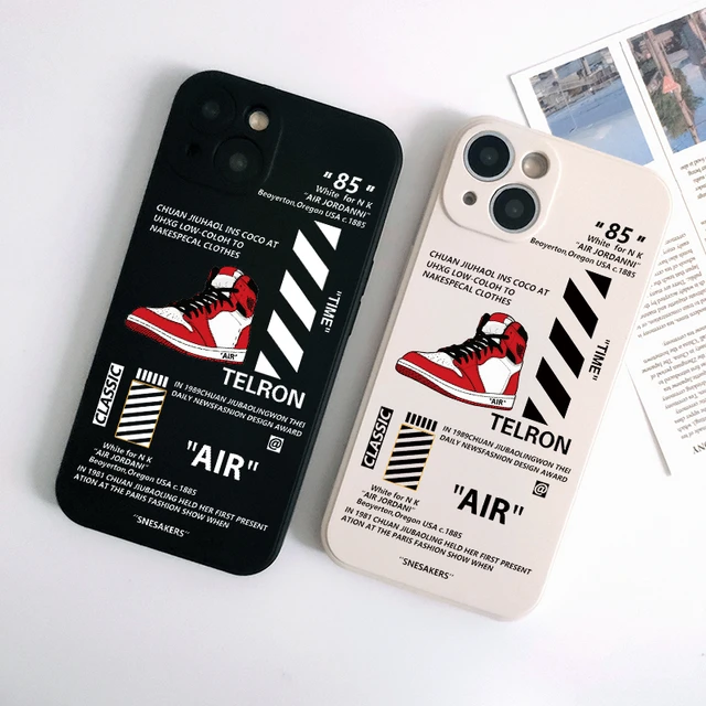 Strædet thong helt seriøst gås Iphone 13 Pro Max Nike White Case | Nike X White Case Iphone - 2023 Hot  Phone Case - Aliexpress