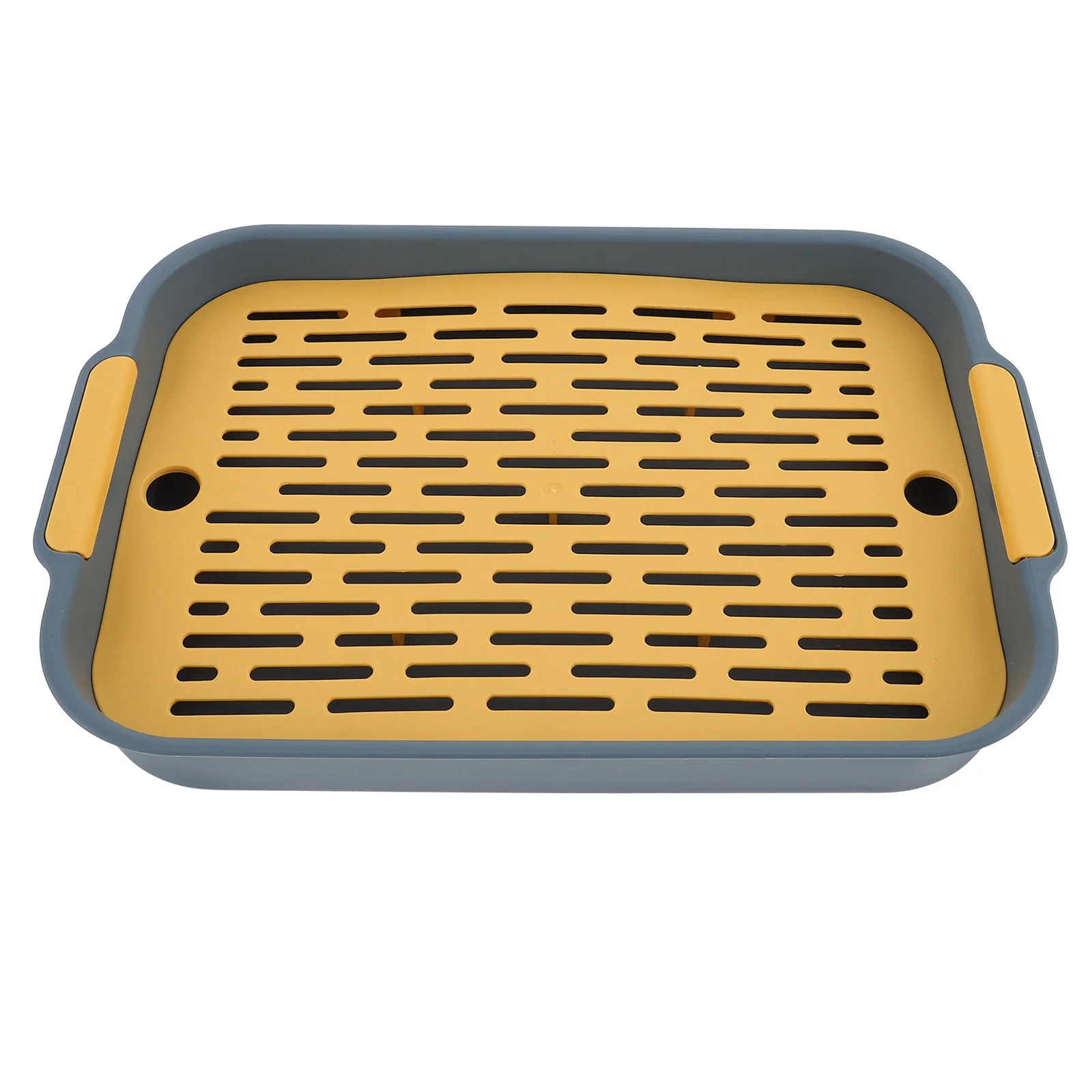 

Rabbit Litter Box Rectangular Hamster Toilet Bunny Litter Box Rabbit Training Potty