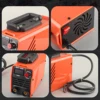 Welder Machine, 250A ZX7 Portable MMA Welding Machine, IGBT Inverter Welder Digital Display with Hot Start Arc Force Anti-Stick 4