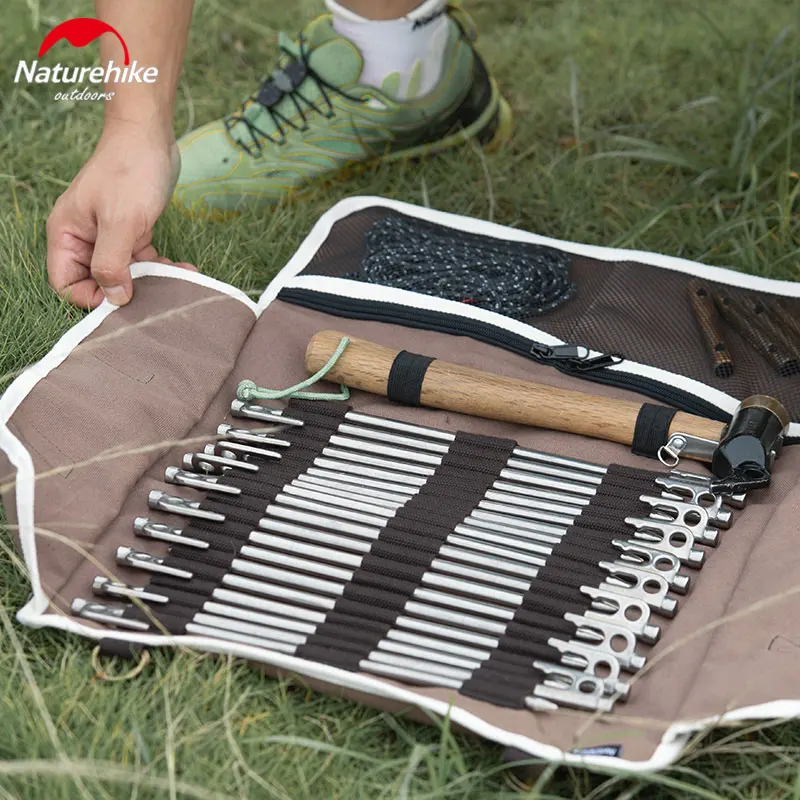 thumbnail image 2 of Tent Stake Storage Bag Camping Tent Stake Bag For Tent Pegs And Camping Hammer ~ Truman.my  I.116691107 2 of 14