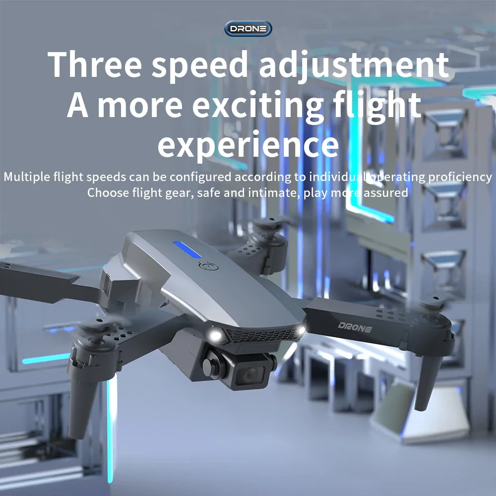 Drone 4K Pliable avec Maintien d'Altitude et WiFi FPV pour Enfant