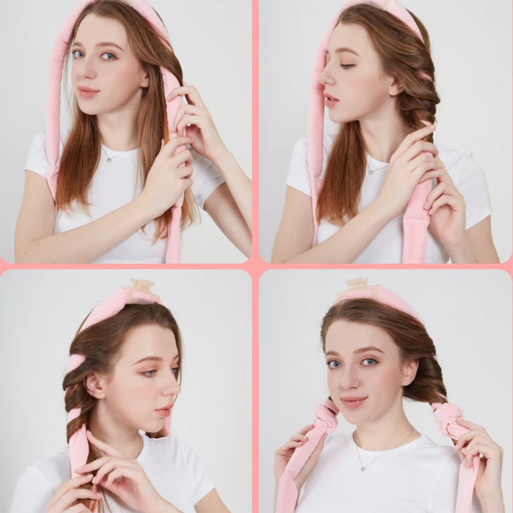 Heatless Curling Rod Headband No Heat Hair Curler Soft Lazy Hair Rollers Sleeping Curl Bar Wave Formers Women Styling Tools