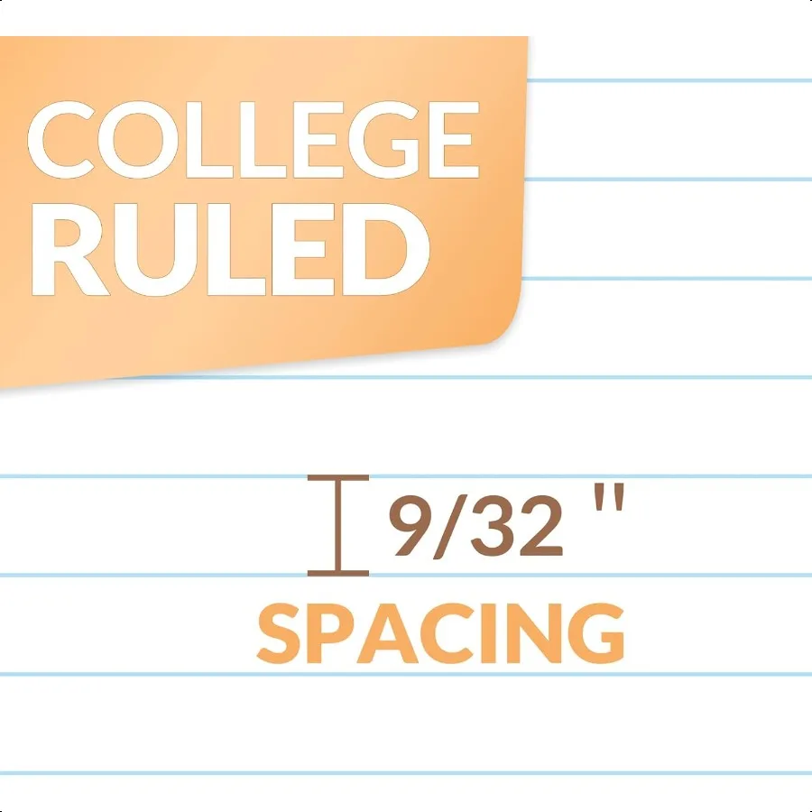 5-Pack College Ruled Spiral Notebooks 3