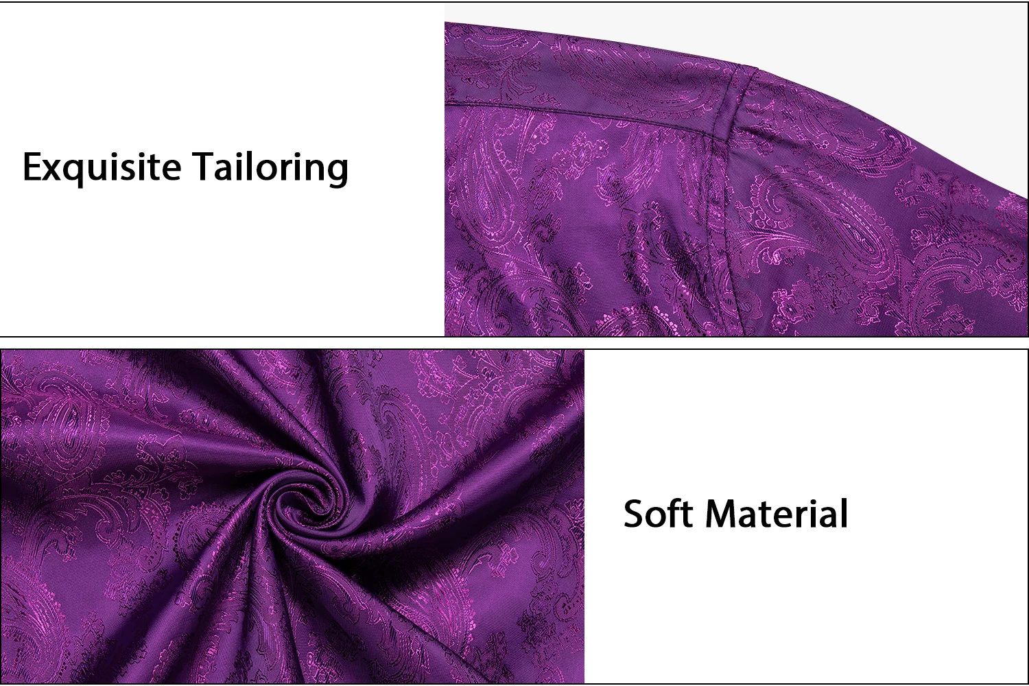 Fashion Purple Men Shirt Party Shirts For Man Wedding Solid Turn-down Collar camisas de hombre Spring Autumn Male Clothing Gifts