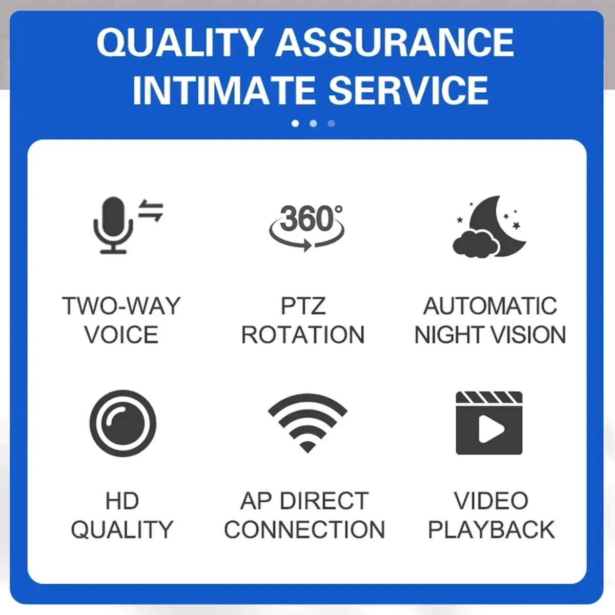 Mini IP Camera Baby Monitor Surveillance 1080P CCTV HD Smart Night Vision Intelligent Tracking YsxLite APP Security Wifi Camera 5