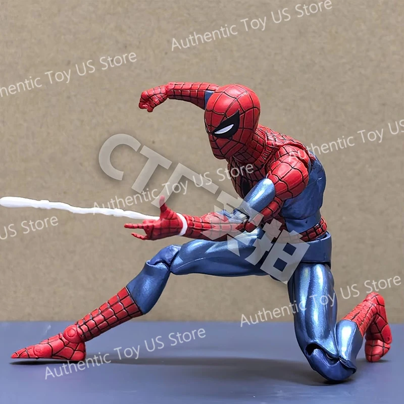 100% Original Ct Toys Spiderman Mafex 075 Figure The Anazing