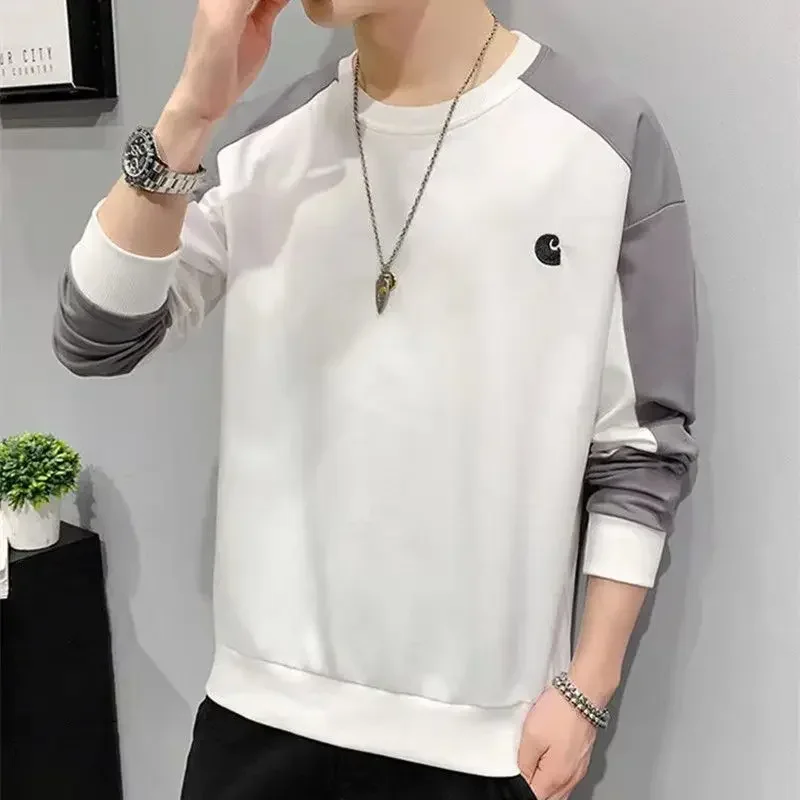 thumbnail image 1 of Camiseta para hombre, ropa para hombre empalmada, sudadera con estampado superior, nueva con alta calidad, moda Harajuku, emo, marca alta F, 1 of 5