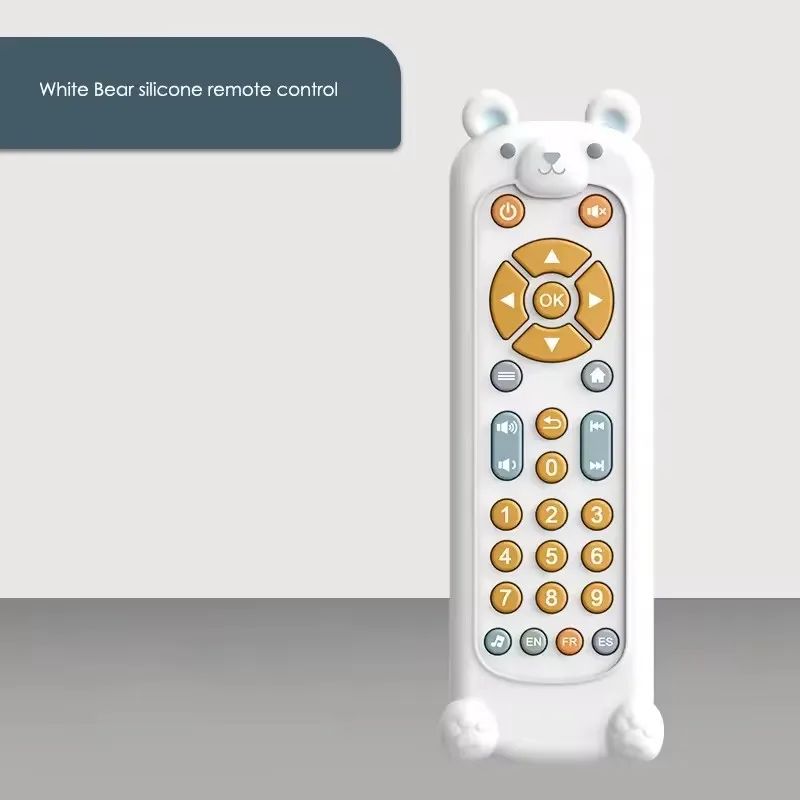 thumbnail image 1 of Infant and toddler TV simulation remote control, children's TV remote control, music early education and educational toys, 1 of 4