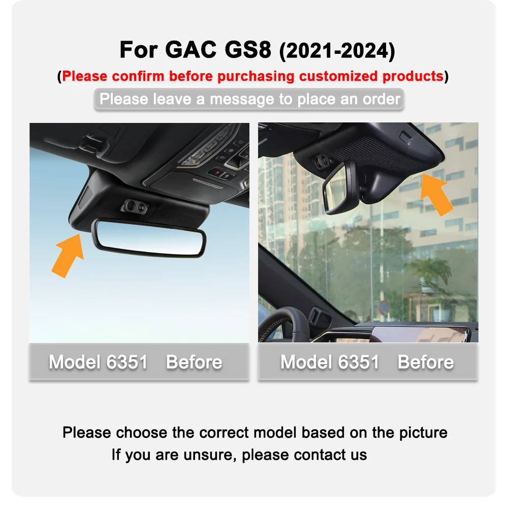 4K HD 2160P Plug and play WIFi Car DV For GAC GS8 to Video Recorder Recording Devices