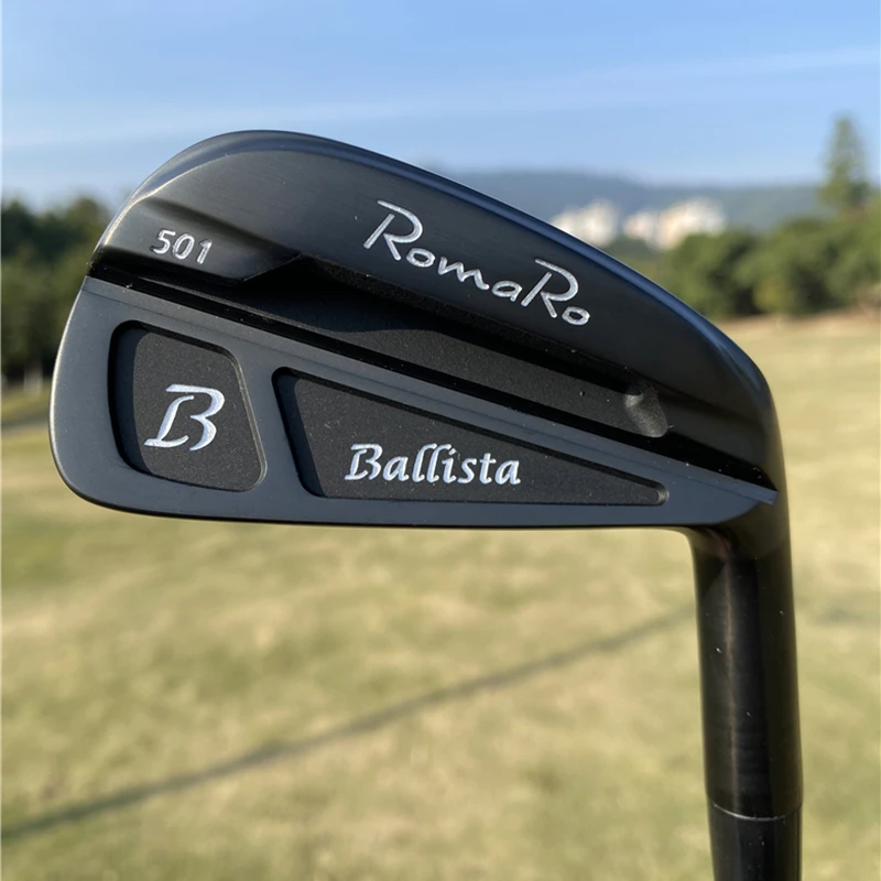 

New golf irons Black and Silver RomaRo Ballista 501 half knife Back Iron set ( 4 5 6 7 8 9 P ) golf iron set