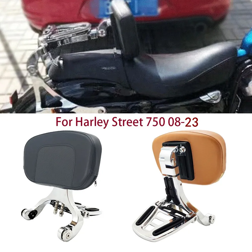 

Motorcycle Multi Purpose Driver Passenger Backrest For Harley Street Rod 750 500 XG500 XG750 XG750A 2018-2023
