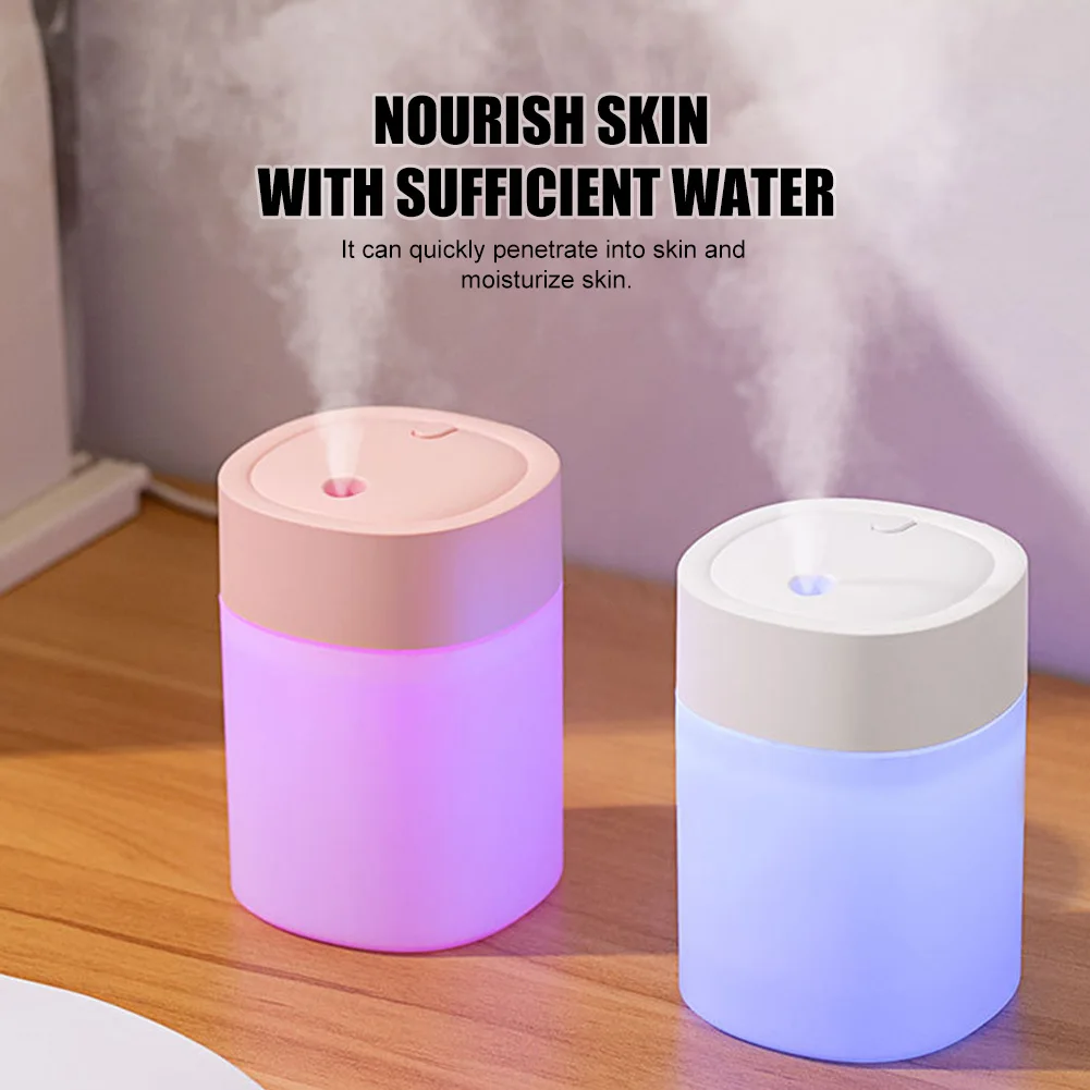 200ml Portable Mini Humidifier USB Powered With LED Light Car Home Humidifier Aroma Essential Oil Diffuser Interior Accessories air humidifier
