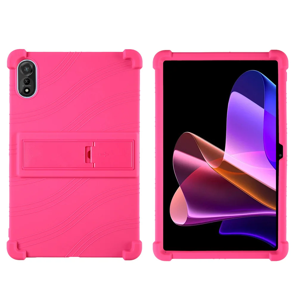 Kids Safe Shockproof Adjustable Tablet Stand Case - Soft Silicone