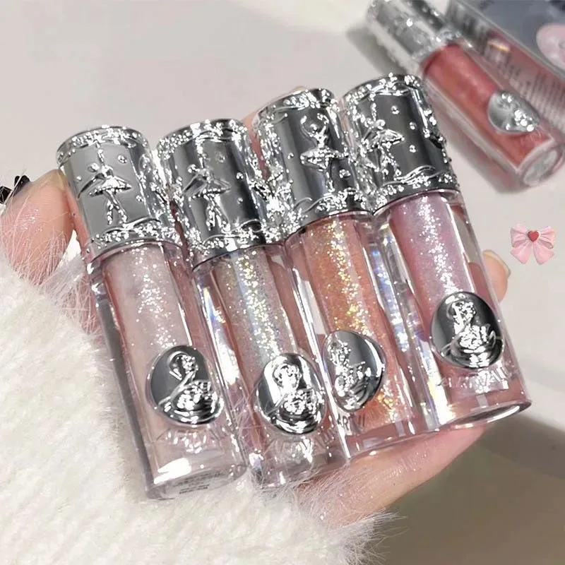 Radiant Glow Pearlescent Glitter Liquid Eyeshadow – Finely Textured, Sparkly, Quick-Dry, Long-Lasting, Smudge-Proof Highlighting Wonder