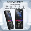 SERVO 2175 2G GSM Button Mobile Phone Dual Flashlight 3 SIM Card Loud Speaker Bluetooth Dial Music Player MP3 Feature Telephone 1