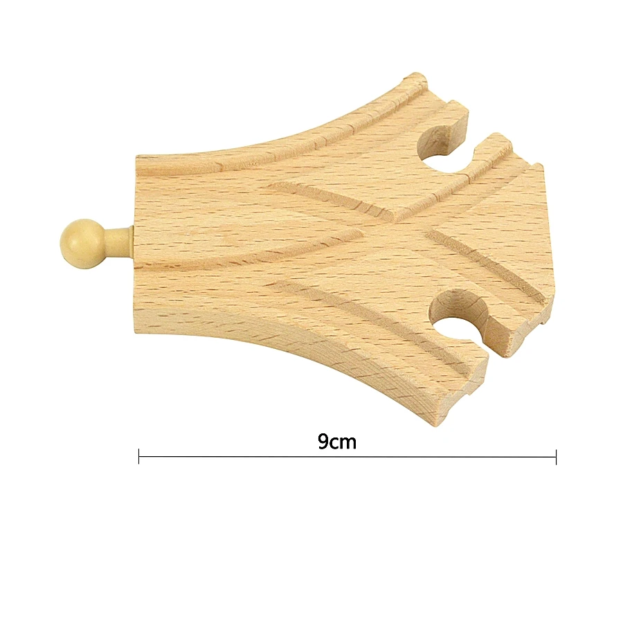 Wooden Railway Train Track Connectors - Beech Wood Accessories
