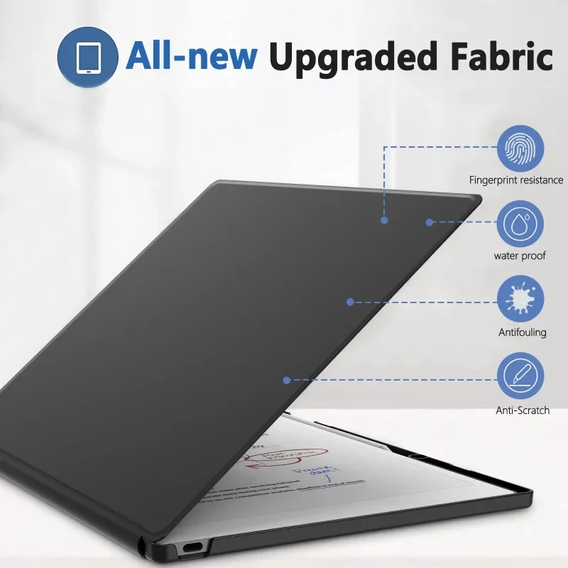 Slim Smart Flip Cover with Built-in Pencil Slot