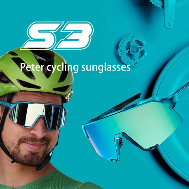 S3 Cycling Sunglasses Women Men Mountain Road Bike Glasses Speed Bicycle Eyewear Fishing Goggles