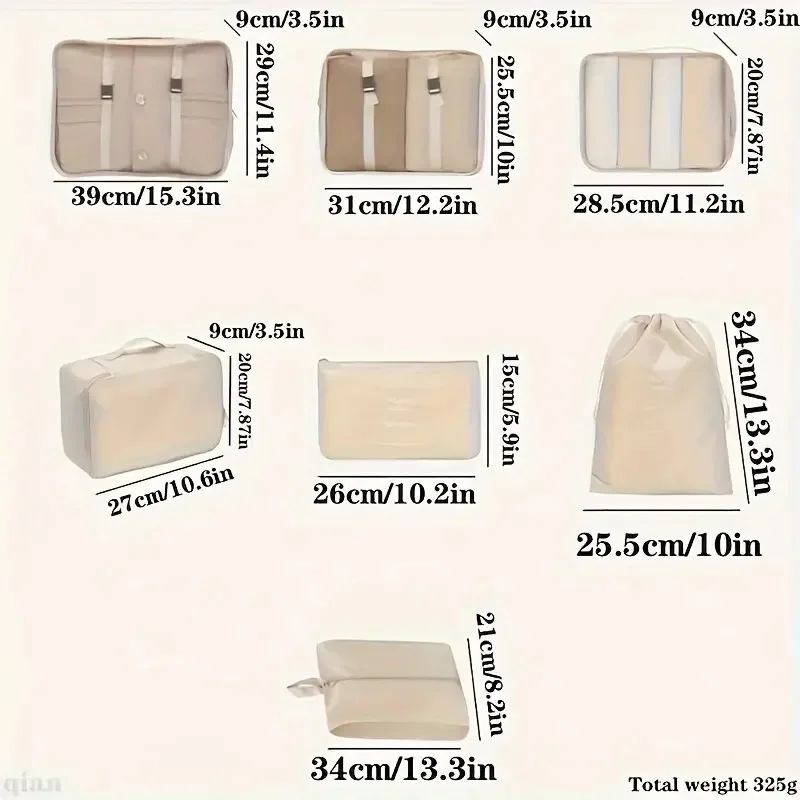 شنط تنظيم ملابس للسفر