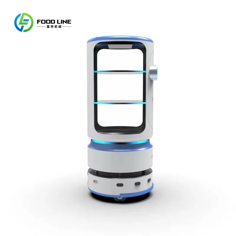 Robot di Servizio AI Personalizzato per Ristoranti con Dialogo Intelligente per Consegna di Cibo/Piatti e Trasferimento Oggetti, Cameriere Completamente Automatico - immagine 5