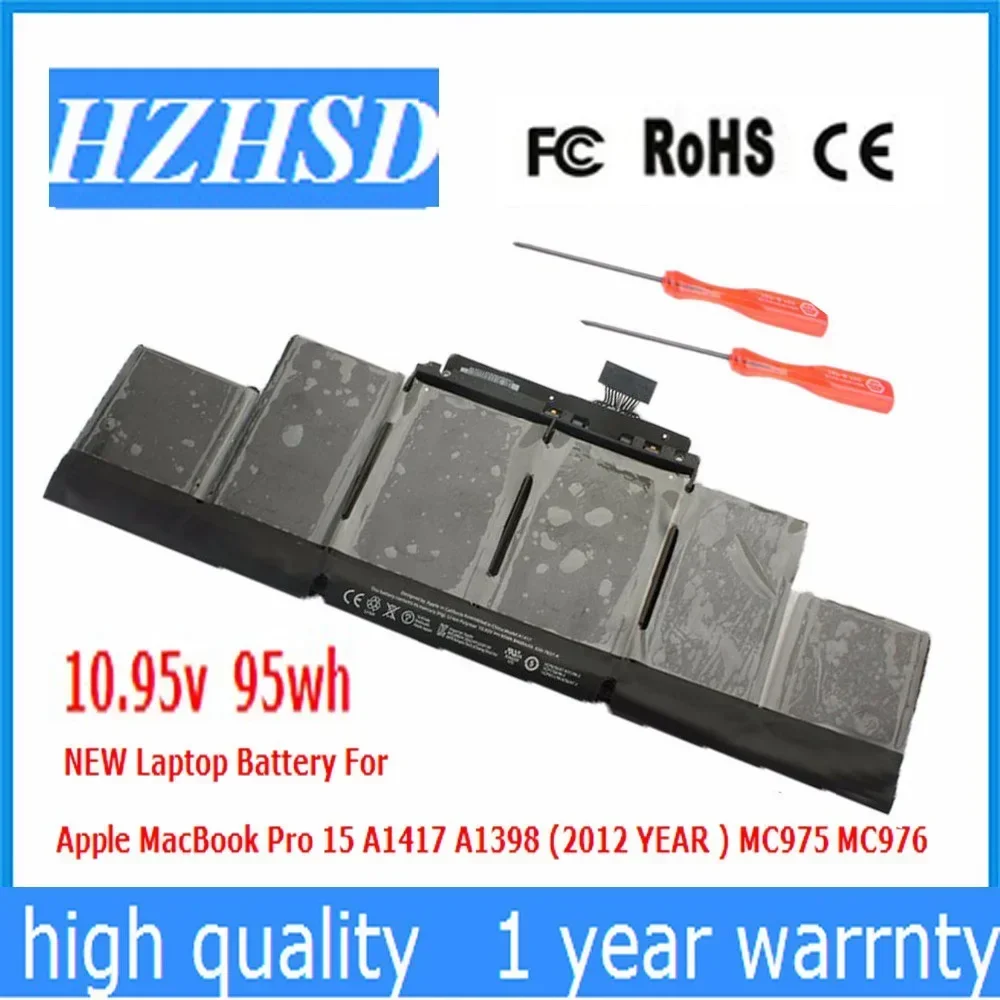 Batteria A1618 per Apple Macbook Pro Retina A1398 Metà 2015
