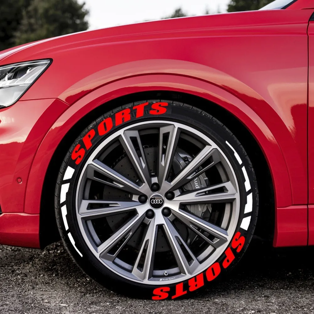 3D Car Tire Stickers 5