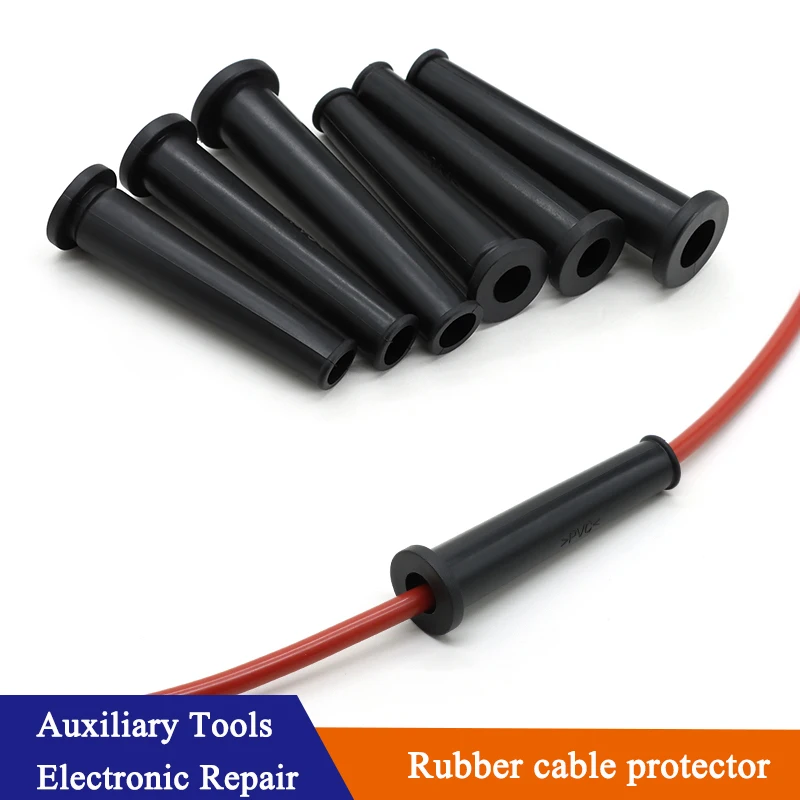 510pcsRubberWireProtector91012mmCableSleeveBootCoverFor