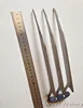 High Quality A Pair/1pcs X Man Steel Wolverine Claws Of Refinement Cosplay Props Halloween X-men Superhero Cosplay Gift 27cm 1