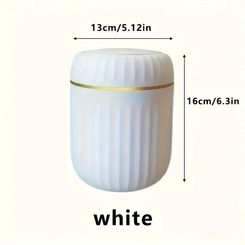 2026 NEW Mini Desktop Trash Can with Lid Garbage Waste Bin Organizer Bedroom Office Desk Storage Box Made Durable Plastic Home