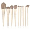 8/9/10Pcs Makeup Brush Set Eye Shadow Foundation Brush Concealer Highlighter Blush Powder Cosmetic Brushes Beauty Make Up Tools 6